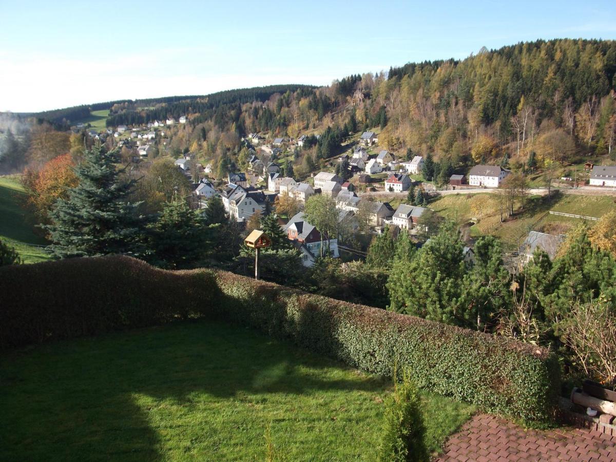Ferienwohnung Erzgebirge - Pobershau - mit schönem Ausblick, ruhige, beste Lage Exterior foto