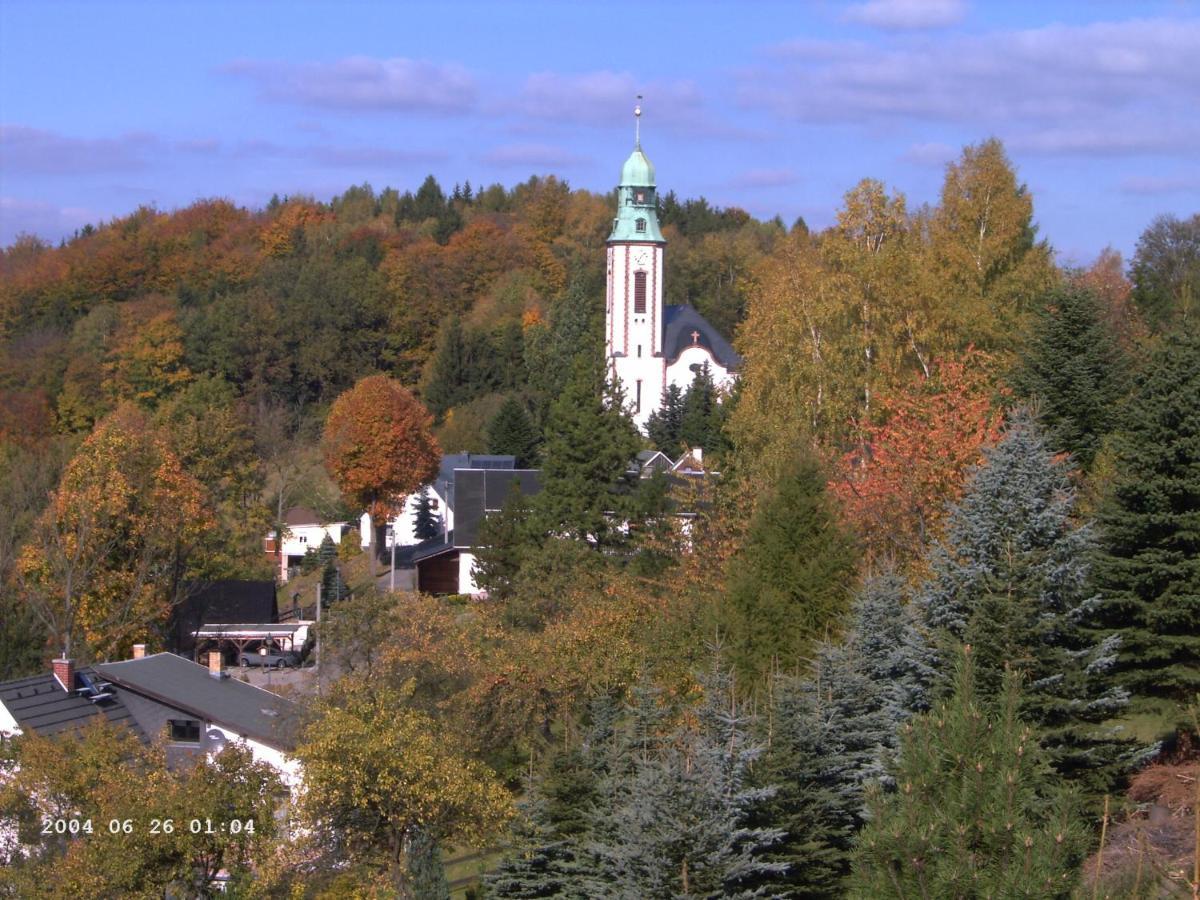Ferienwohnung Erzgebirge - Pobershau - mit schönem Ausblick, ruhige, beste Lage Exterior foto