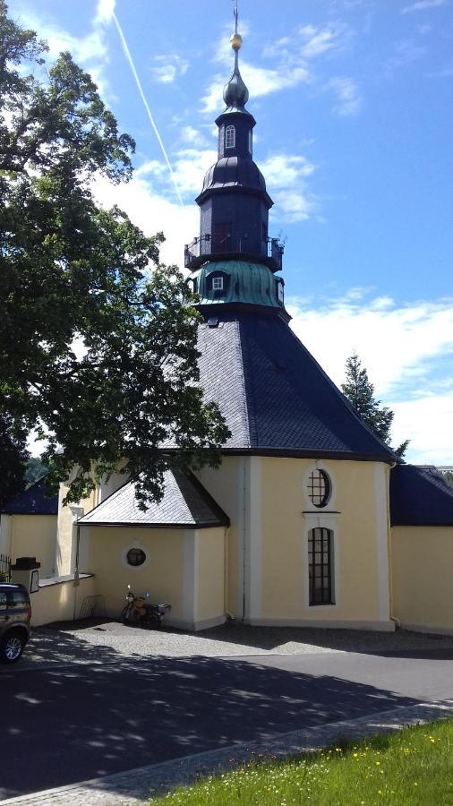 Ferienwohnung Erzgebirge - Pobershau - mit schönem Ausblick, ruhige, beste Lage Exterior foto