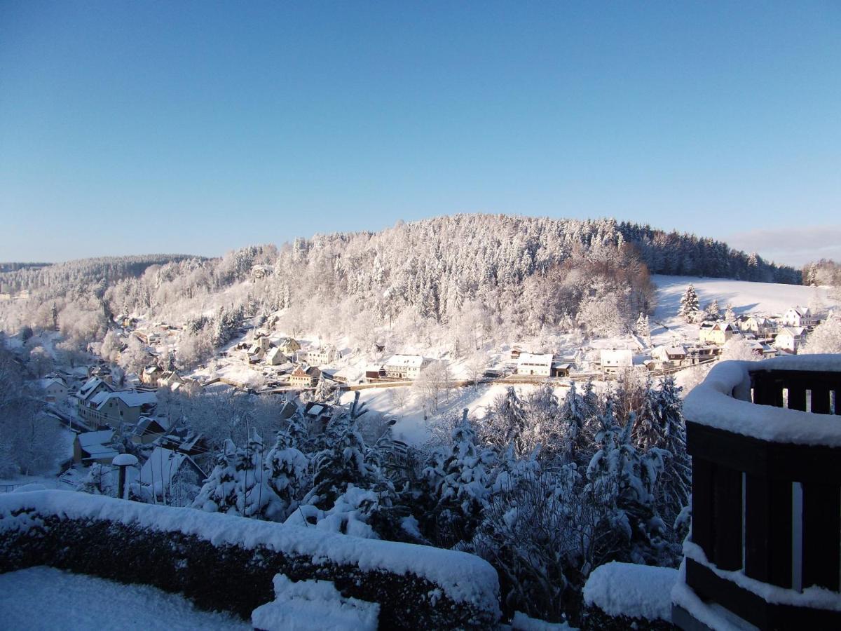 Ferienwohnung Erzgebirge - Pobershau - mit schönem Ausblick, ruhige, beste Lage Exterior foto